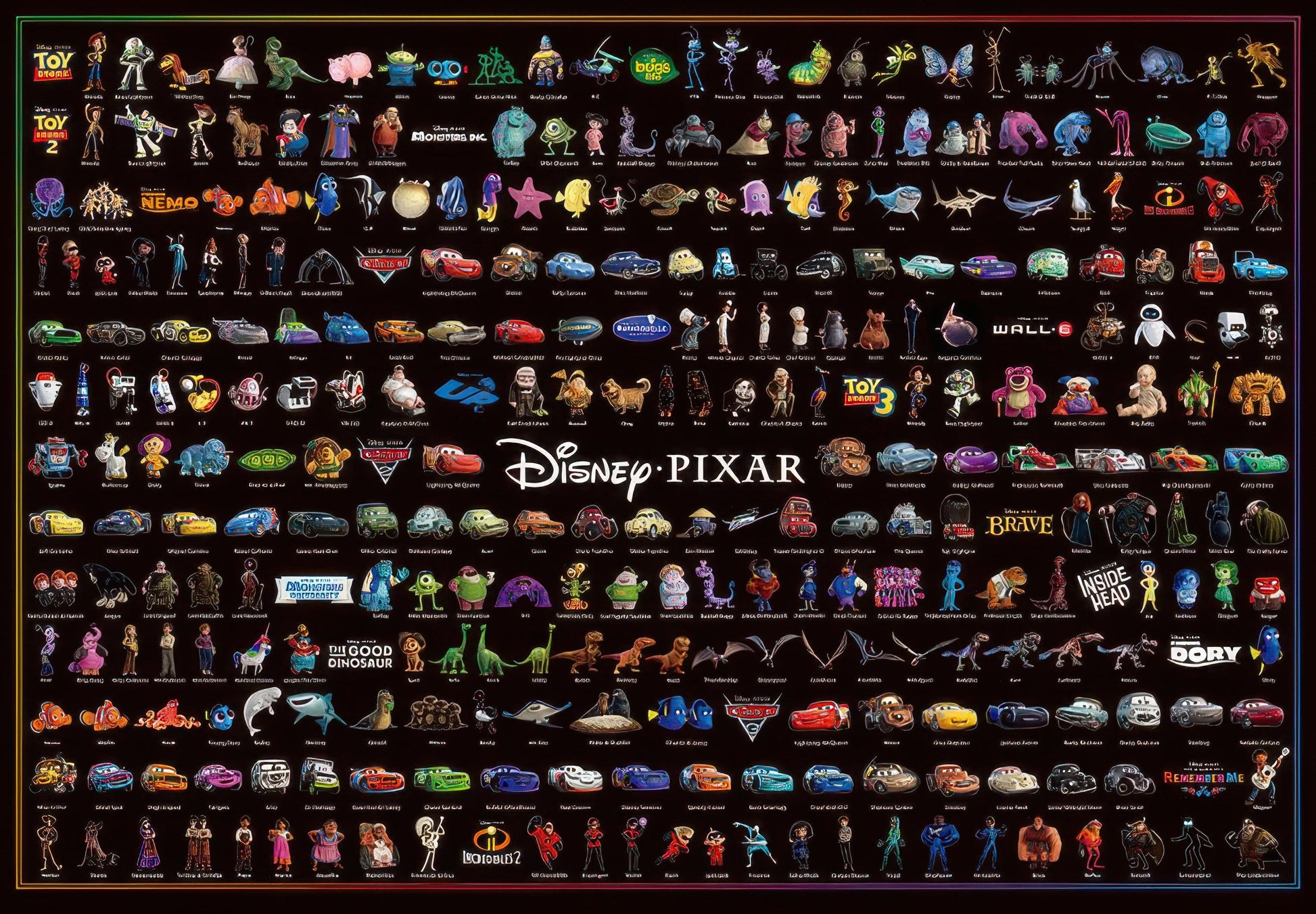 tenyo-d-1000-036-pixar-character-collection-1000-pieces-jigsaw-puzzle