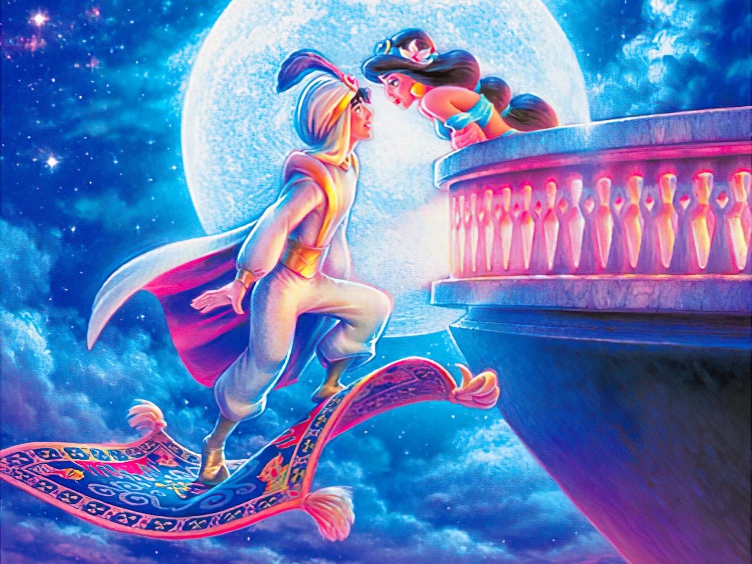 Tenyo • Aladdin • Moonlight Romance　1000 PCS　Jigsaw Puzzle