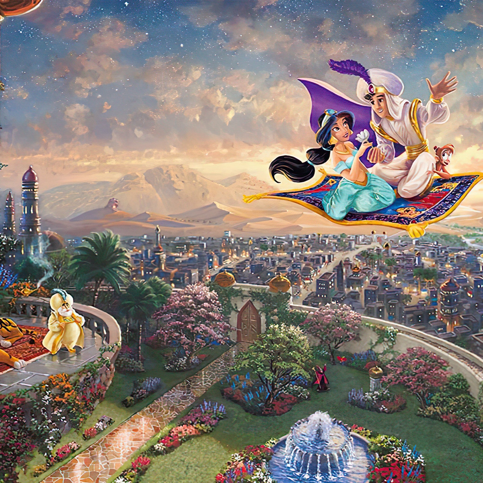 Tenyo • Jasmine • Aladdin　1000 PCS　Jigsaw Puzzle