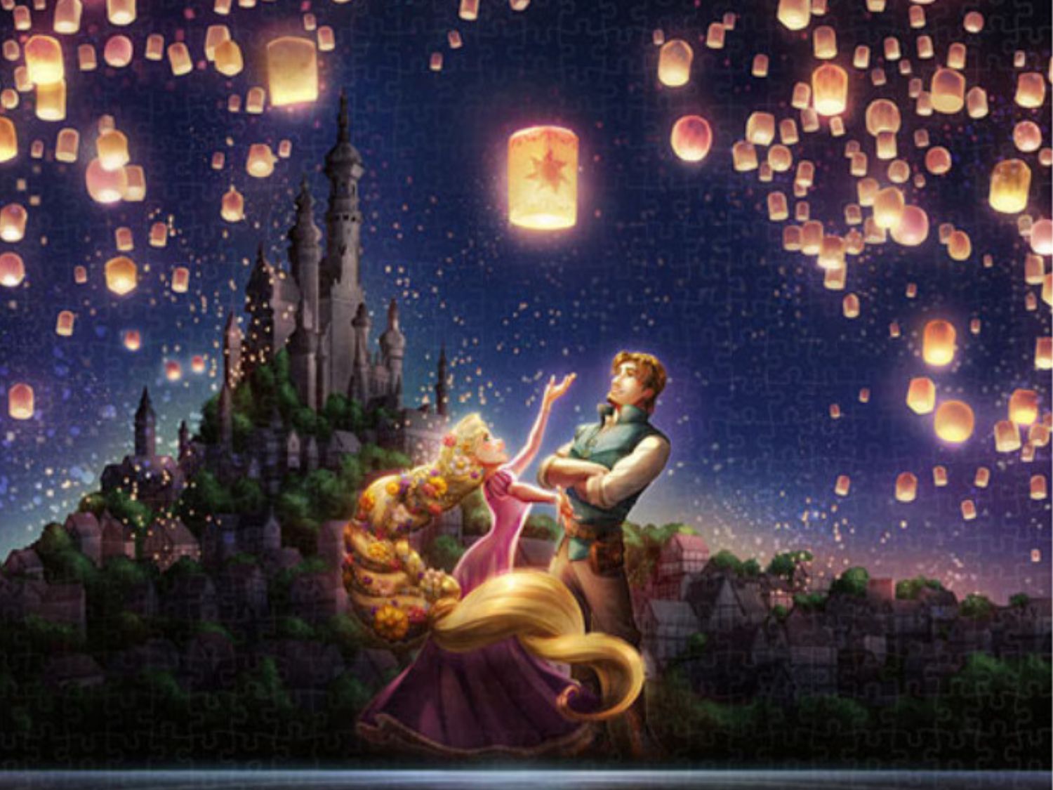 Tenyo • Rapunzel • Reflection of the Future　1000 PCS　Jigsaw Puzzle