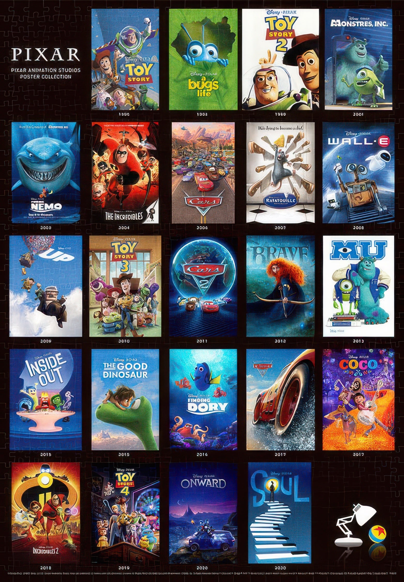 tenyo-d-1000-065-pixar-animation-studios-poster-collection-1000-pieces-jigsaw-puzzle