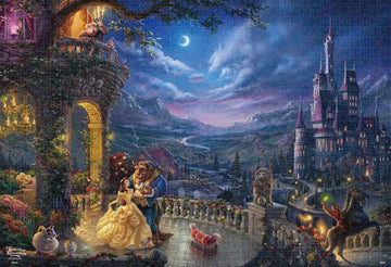 Tenyo • Beauty and the Beast Dancing in the Moonlight　1000 PCS　Jigsaw Puzzle