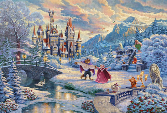 Tenyo • Beauty and the Beast’s Winter Enchantment　1000 PCS　Jigsaw Puzzle