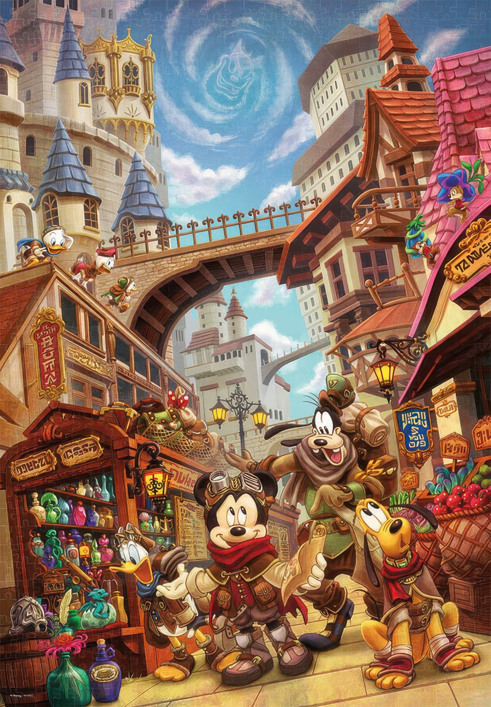 tenyo-d-1000-084-another-world-~the-beginning-of-the-adventure~-1000-pieces-jigsaw-puzzle