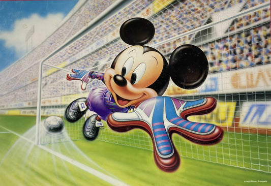 Tenyo D-1000-114　Mickey Mouse • Goalkeeper　1000 Pieces Jigsaw Puzzle