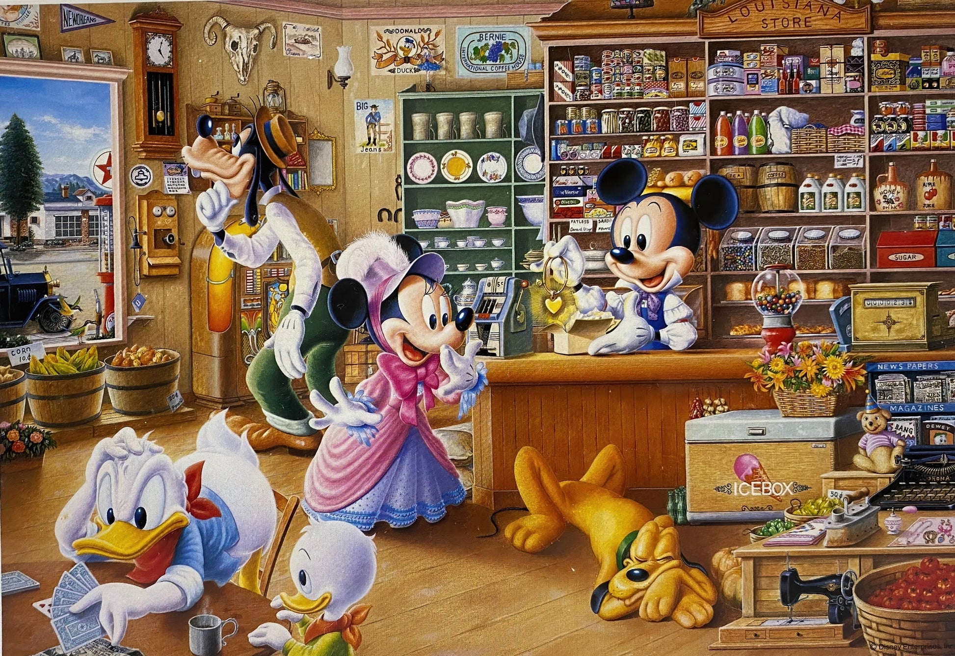 tenyo-d-1000-119-mickey-friends-louisiana-store-1000-pieces-jigsaw-puzzle