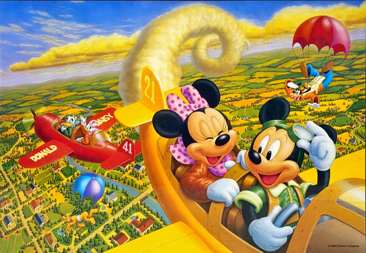 Tenyo • Mickey & Friends • Sky Rendezvous　1000 PCS　Jigsaw Puzzle