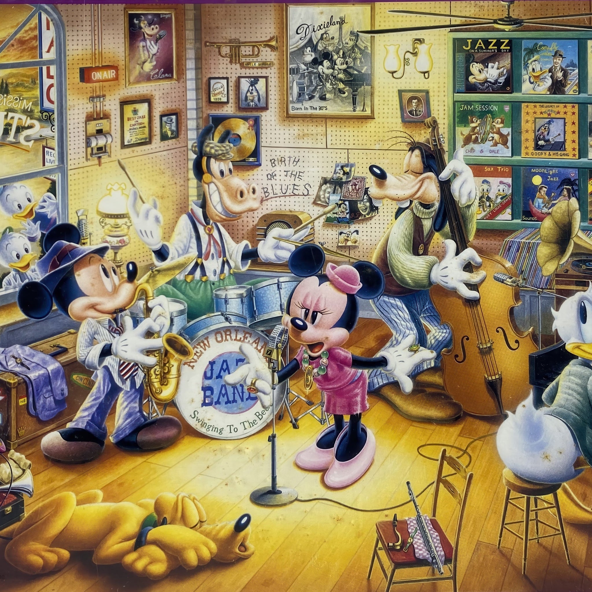 tenyo-d-1000-140-mickey-friends-new-orleans-jazz-band-1000-pieces-jigsaw-puzzle