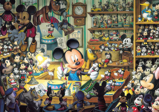 Tenyo D-1000-188　Mickey Mouse • Mickey's Toy Workshop　1000 Pieces Jigsaw Puzzle