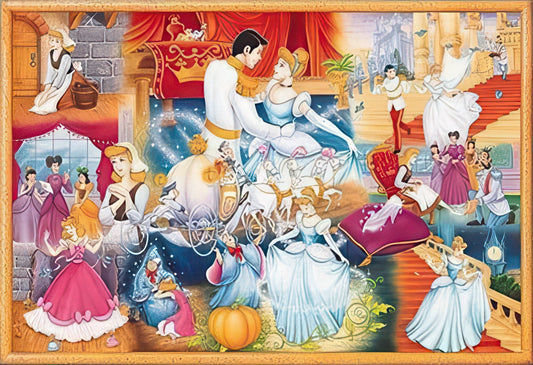 Tenyo D-1000-191　Disney Characters Story / Cinderella's Story　1000 Pieces Jigsaw Puzzle