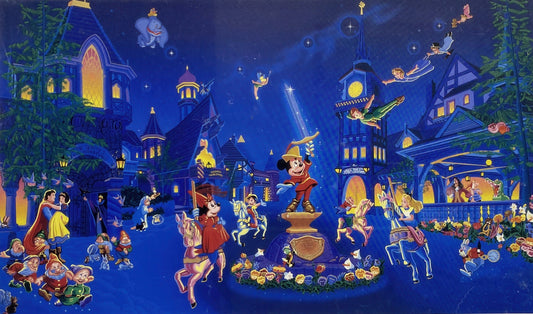 Tenyo D-1000-203M　Disney • Fantasy Land　1000 Pieces Jigsaw Puzzle