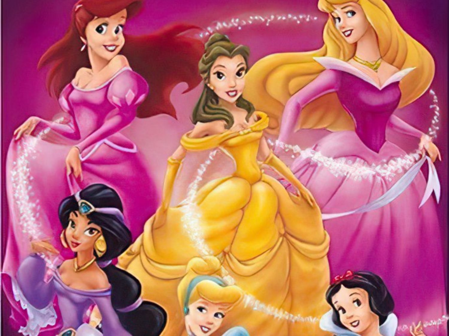 Tenyo • Disney Princess • Beautiful Princesses　1000 PCS　Jigsaw Puzzle