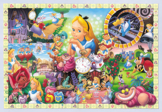 Tenyo D-1000-217　Alice in Wonderland • Disney Characters Story / Alice's World　1000 Pieces Jigsaw Puzzle