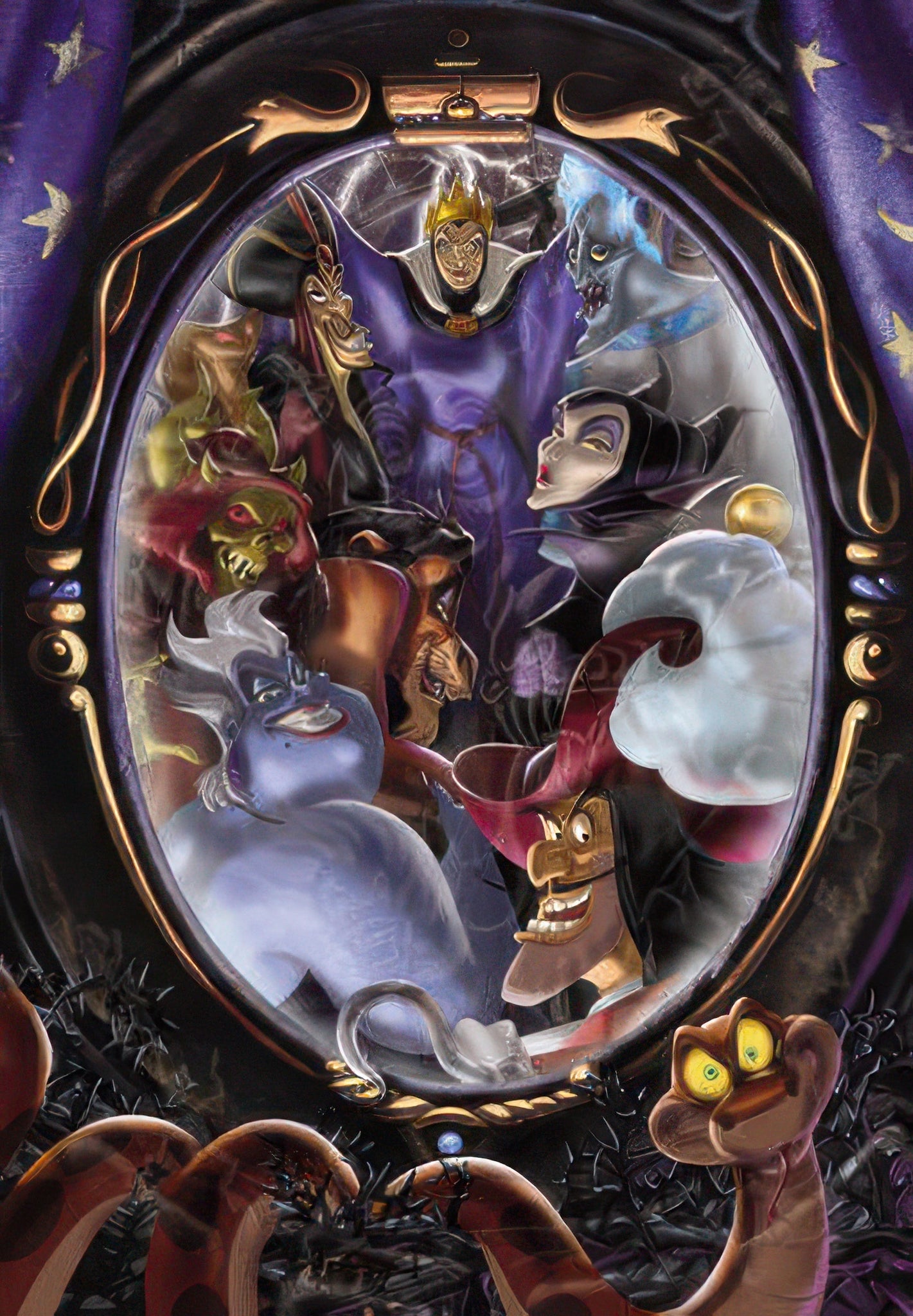 tenyo-d-1000-223-villains:-terrifying-transformation-1000-pieces-jigsaw-puzzle