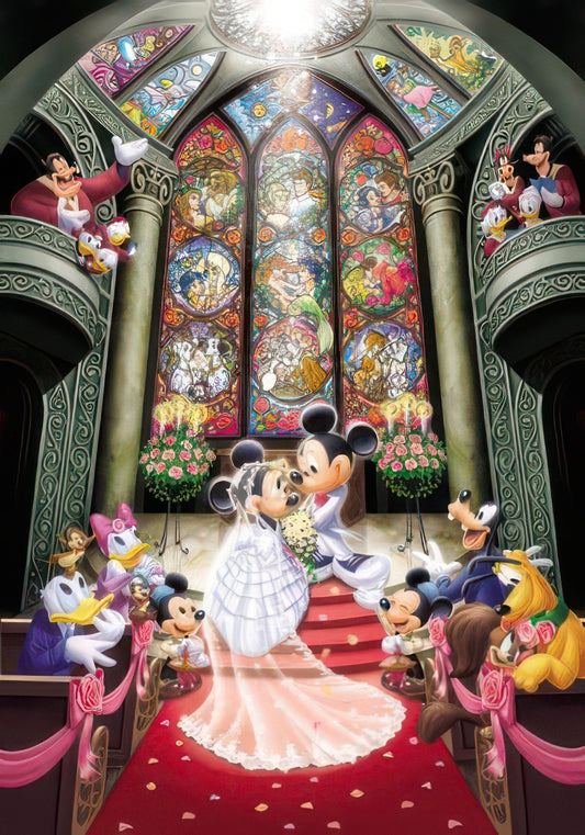 Tenyo D-1000-252　Mickey & Friends • Fantasy Celebration　1000 Pieces Jigsaw Puzzle