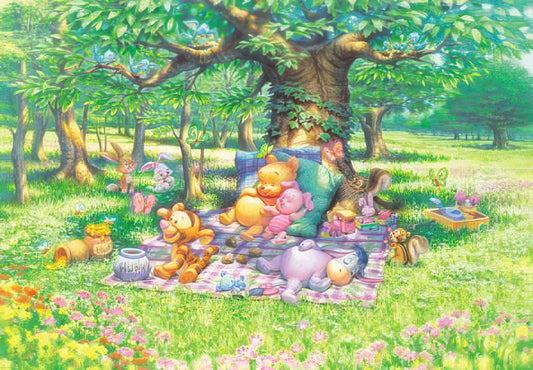 Tenyo D-1000-253　Winnie the Pooh • Peaceful Afternoon　1000 Pieces Jigsaw Puzzle