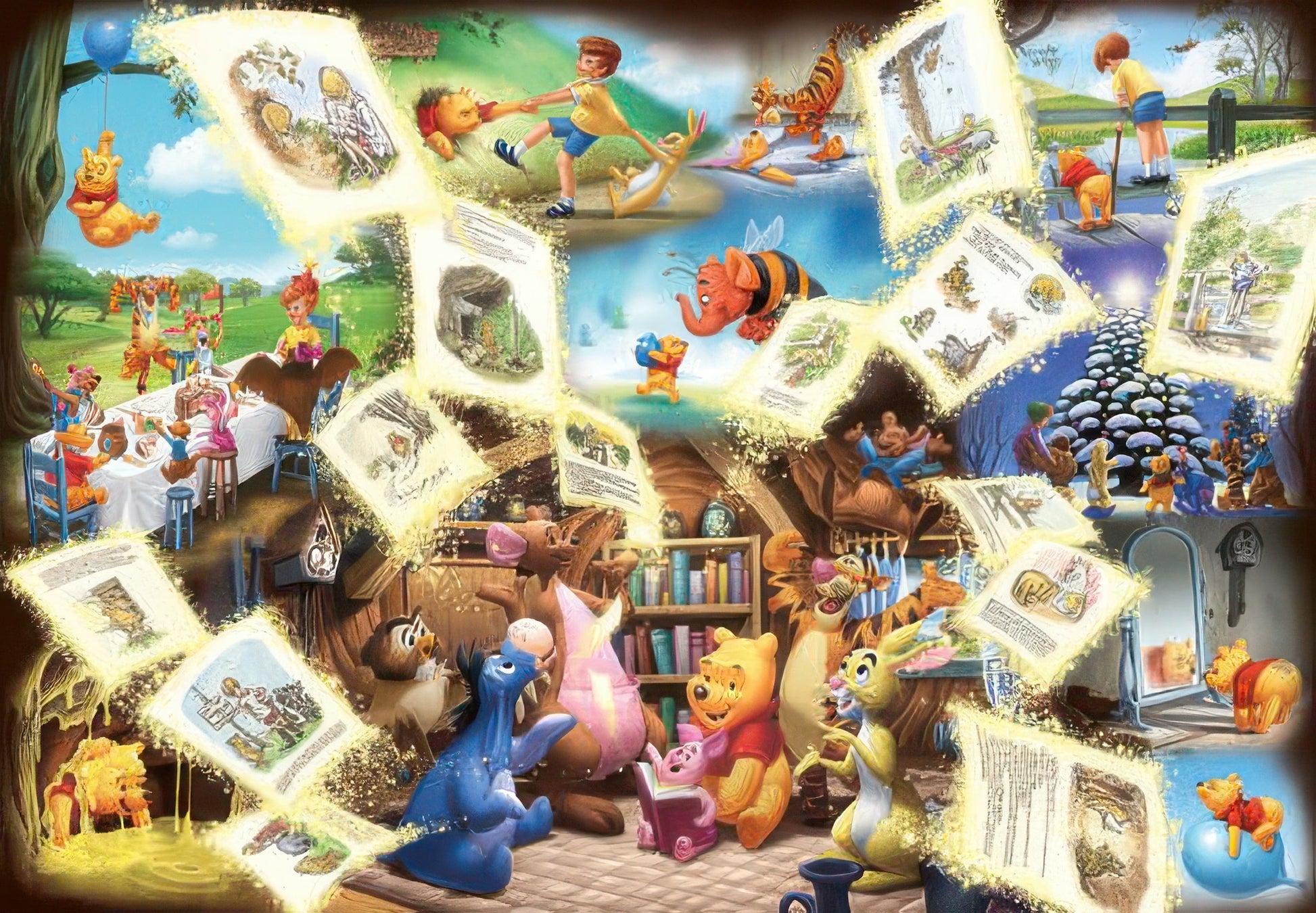 tenyo-d-1000-287-winnie-the-pooh-happiness-is-beyond-time-1000-pieces-jigsaw-puzzle