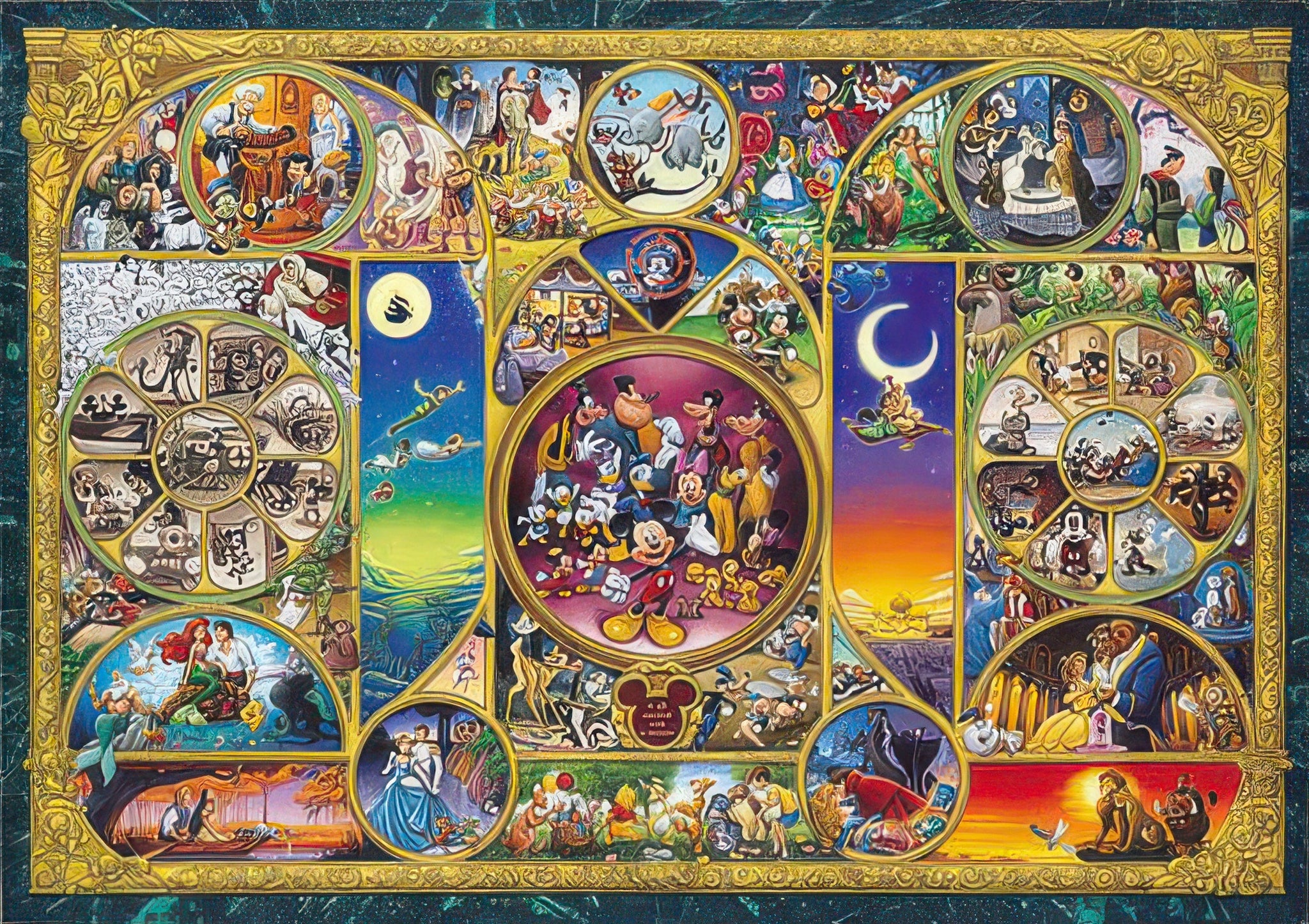 tenyo-d-1000-301-disney-character-world-1000-pieces-jigsaw-puzzle