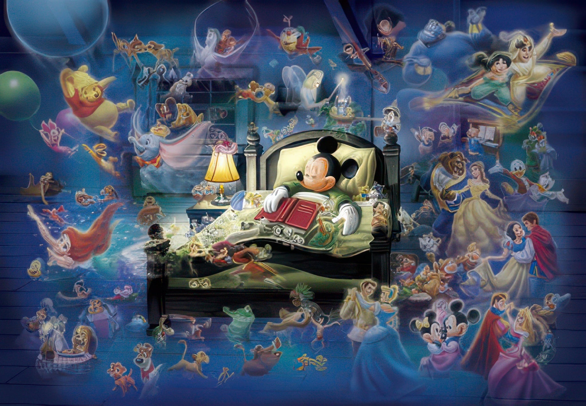 tenyo-d-1000-316-mickey's-dream-fantasy-1000-pieces-jigsaw-puzzle