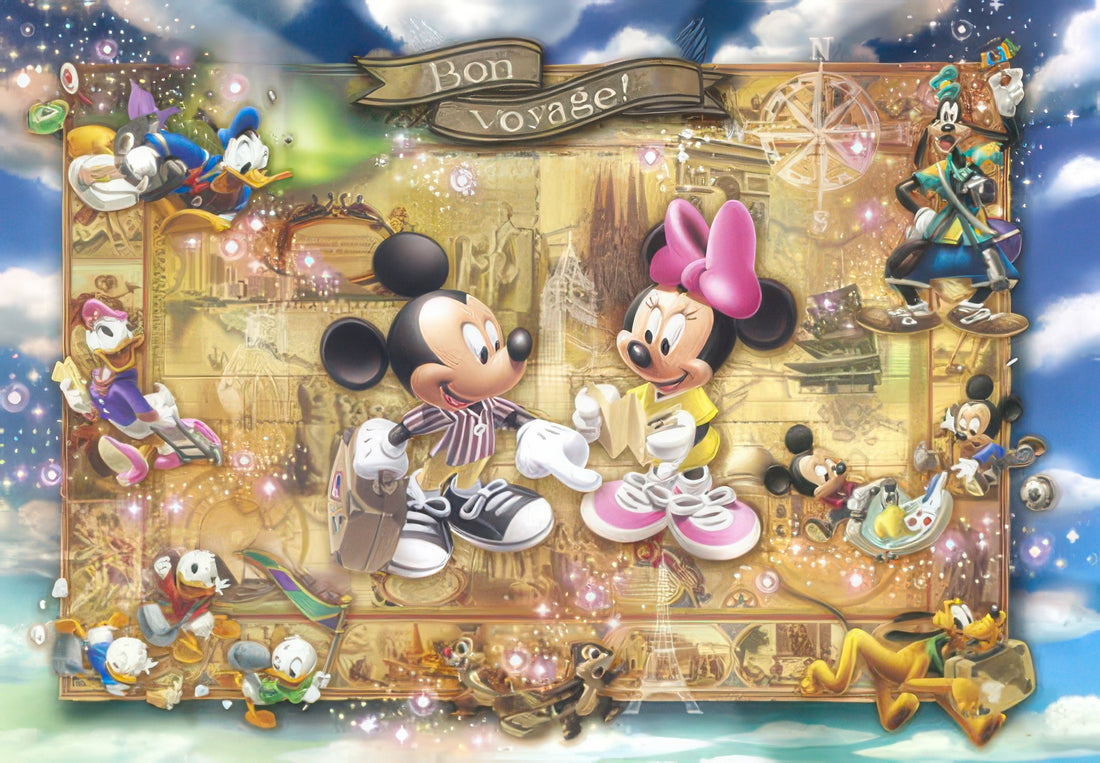 tenyo-d-1000-348-mickey-friends-bon-voyage-1000-pieces-jigsaw-puzzle