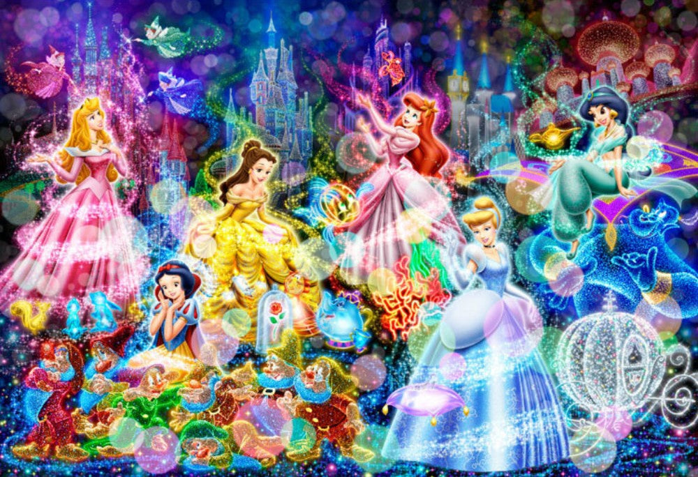 Tenyo • All Princesses • Brilliant Dream　1000 PCS　Jigsaw Puzzle