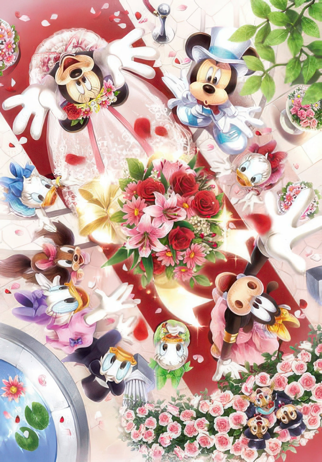 tenyo-d-1000-411-mickey-friends-bouquet-of-happiness-1000-pieces-jigsaw-puzzle