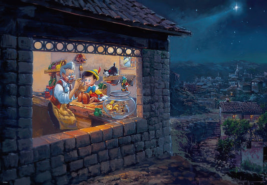 Tenyo D-1000-412　Pinocchio • The Wishing Star　1000 Pieces Jigsaw Puzzle