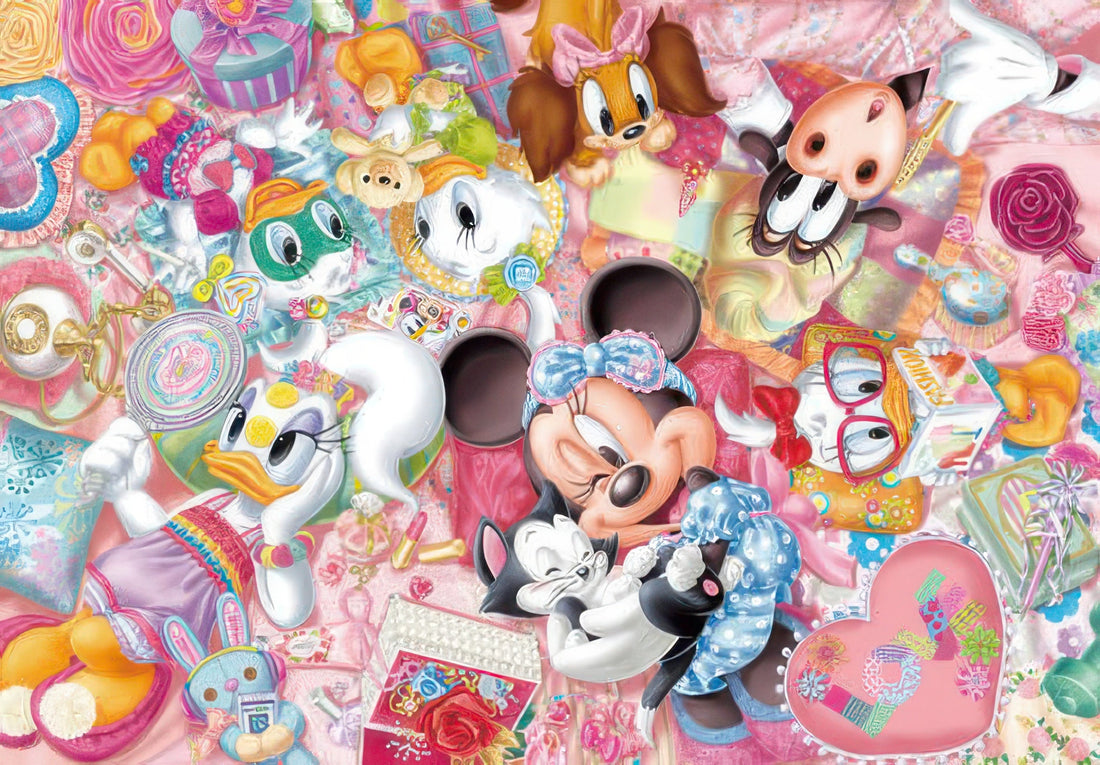 tenyo-d-1000-417-minnie-mouse-slumber-party-1000-pieces-jigsaw-puzzle