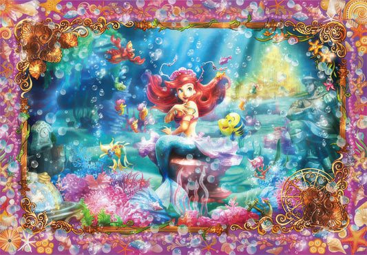 Tenyo D-1000-419　The Little Mermaid • Beautiful Mermaid　1000 Pieces Jigsaw Puzzle