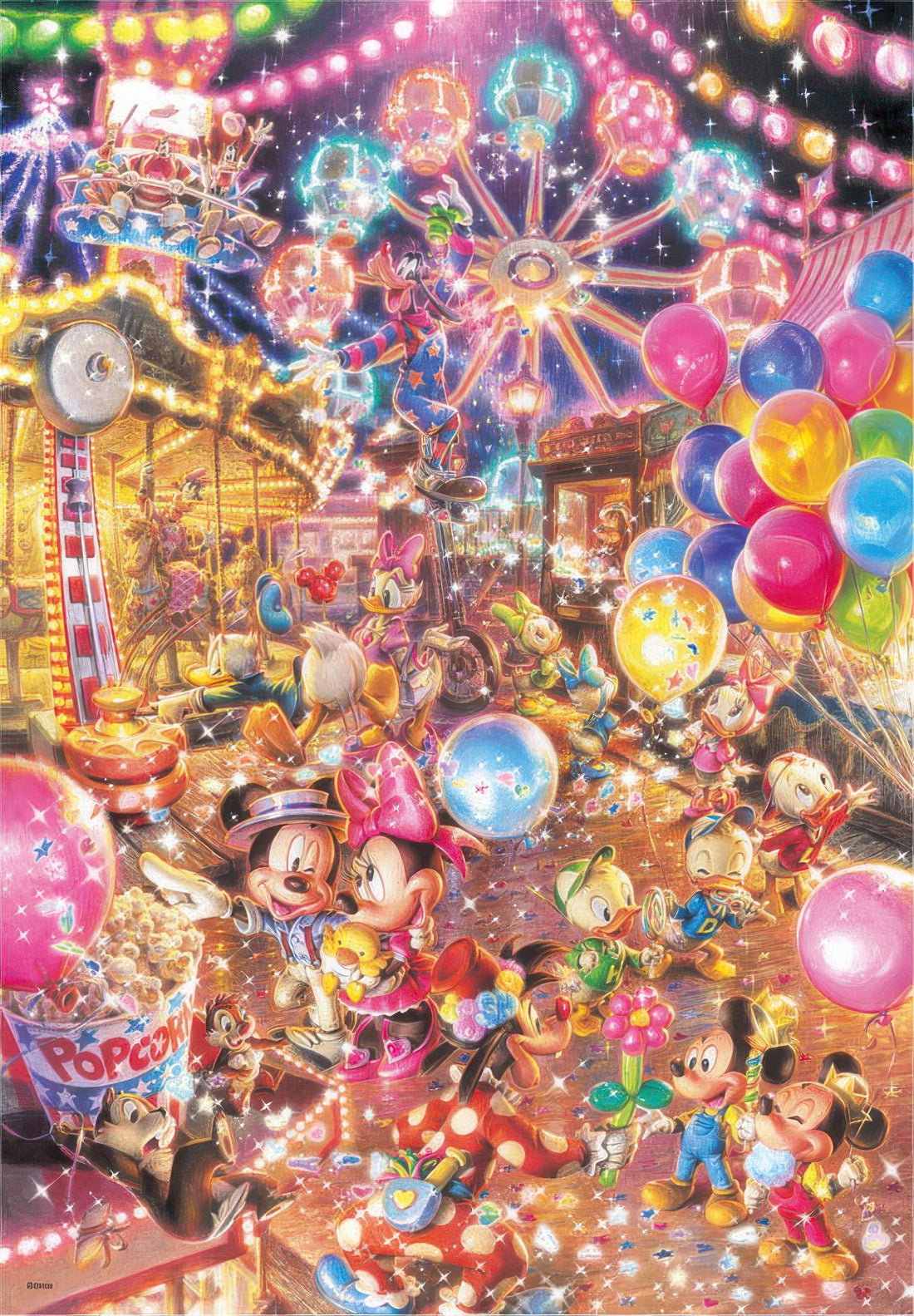 tenyo-d-1000-426-mickey-friends-twilight-park-1000-pieces-jigsaw-puzzle