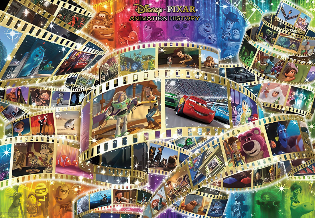 tenyo-d-1000-473-pixar-animation-history-1000-pieces-jigsaw-puzzle