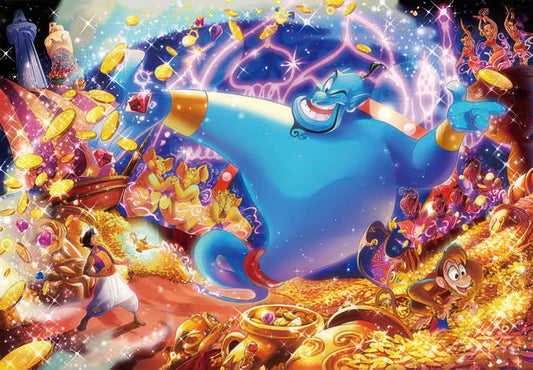 Tenyo D-1000-474　Aladdin • Musical Magic / Friend Like Me　1000 Pieces Jigsaw Puzzle