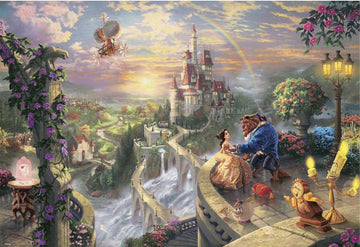 Tenyo • Beauty and the Beast Falling in Love　1000 PCS　Jigsaw Puzzle