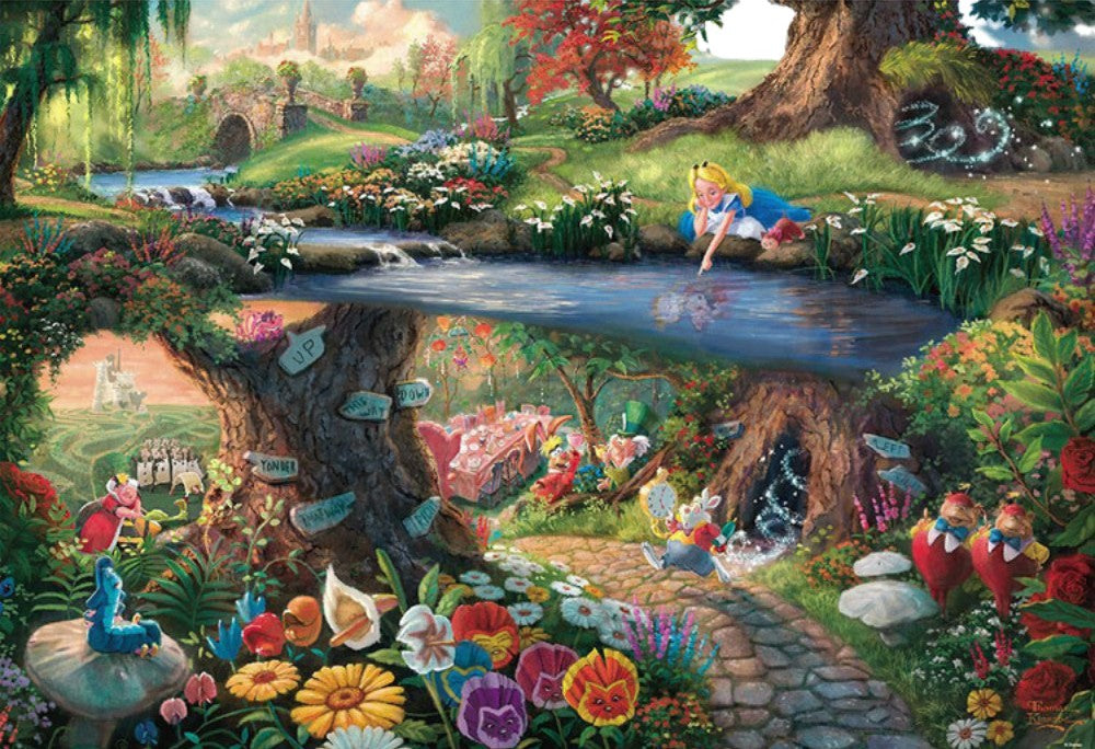 Tenyo • Alice in Wonderland　1000 PCS　Jigsaw Puzzle