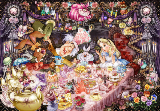 Tenyo D-1000-495　Alice in Wonderland • Neverending Dream Tea Party　1000 Pieces Jigsaw Puzzle