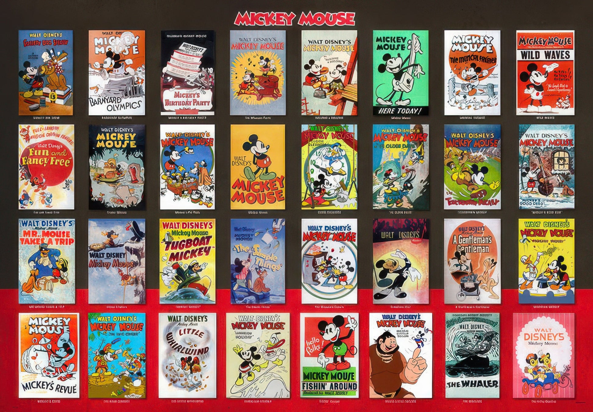 tenyo-d-1000-496-movie-poster-collection-mickey-mouse-1000-pieces-jigsaw-puzzle