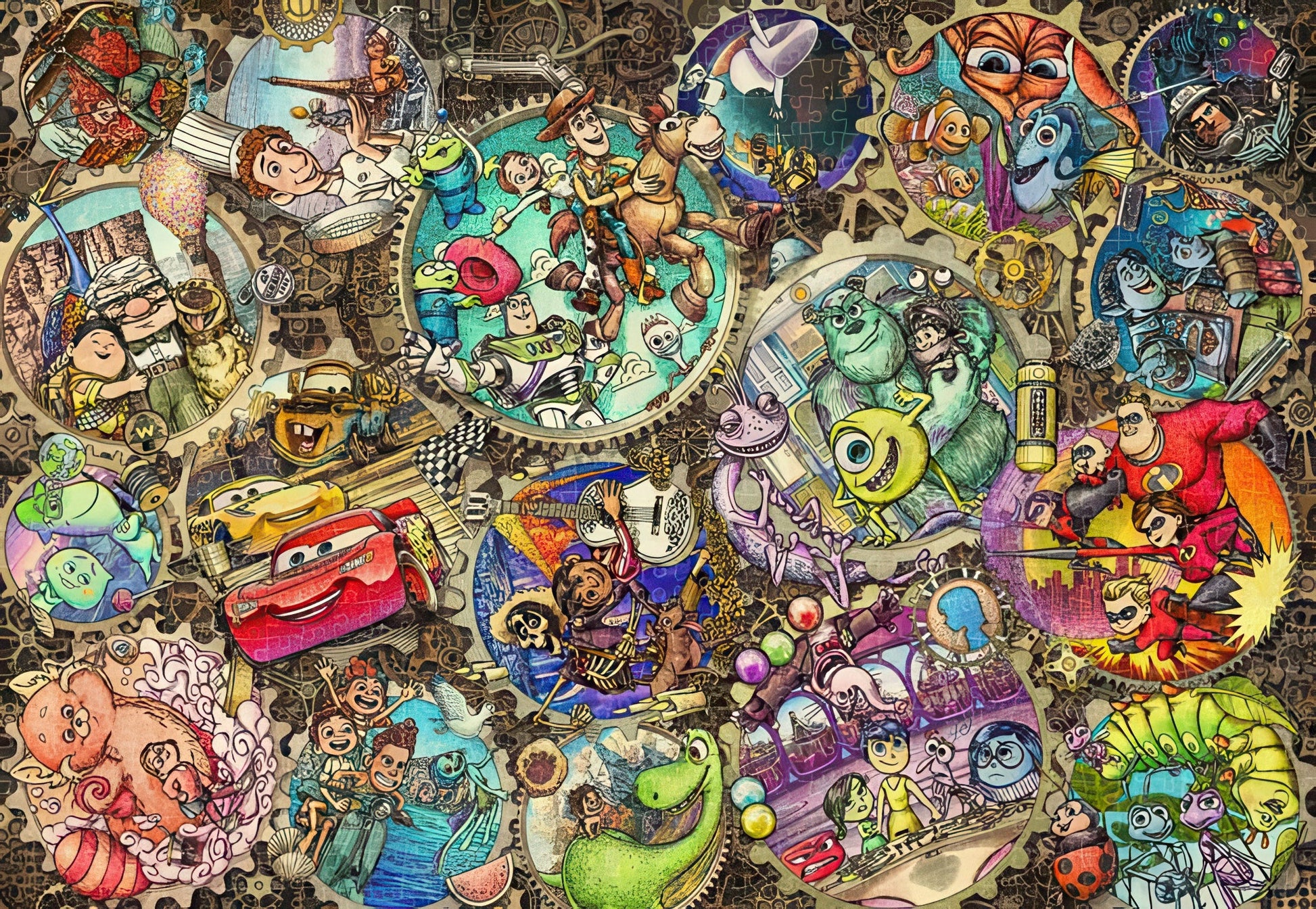 tenyo-d-1000-852-gear-world-(pixar-characters)-1000-pieces-jigsaw-puzzle