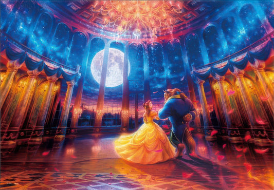 Tenyo D-1000-868　Beauty and the Beast • Moonlight Ballroom　1000 Pieces Jigsaw Puzzle