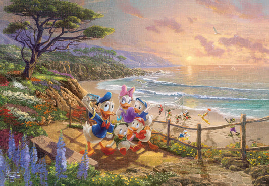 Tenyo D-1000-875　Mickey & Friends • A Duck Day Afternoon　1000 Pieces Jigsaw Puzzle