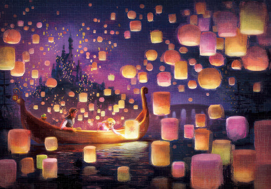 Tenyo D-1000-877　Tangled • Lights of Wishes　1000 Pieces Jigsaw Puzzle