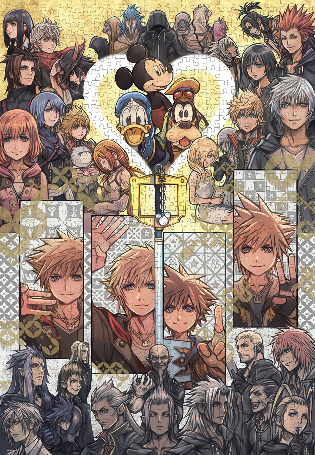 tenyo-d-1000-893-kingdom-hearts-20th-art-1000-pieces-jigsaw-puzzle