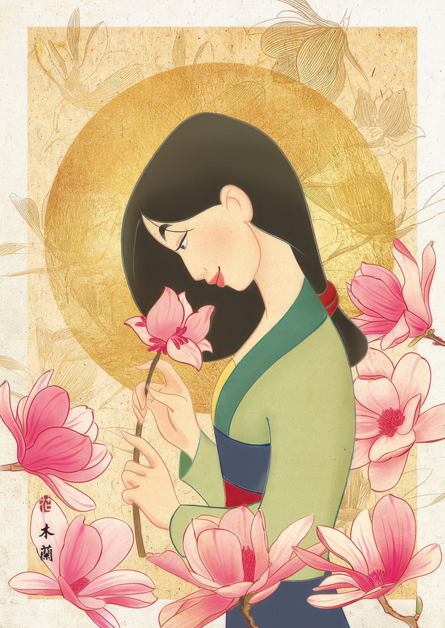 tenyo-d-108-010-the-scent-of-a-flower-(mulan)-108-pieces-jigsaw-puzzle