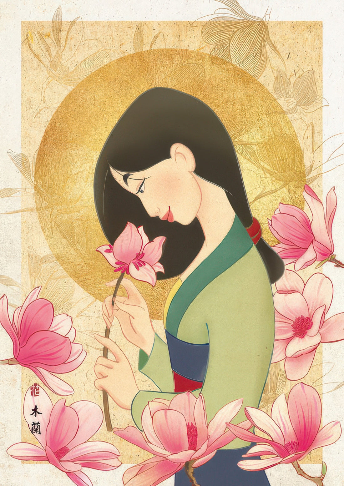 tenyo-d-108-010-the-scent-of-a-flower-(mulan)-108-pieces-jigsaw-puzzle