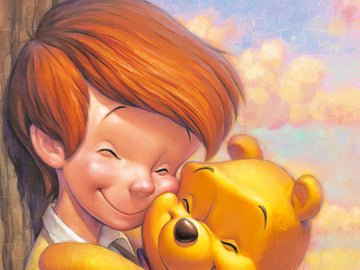Tenyo • Winnie the Pooh • Best Friends / Christopher Robin & Pooh　108 PCS　Jigsaw Puzzle