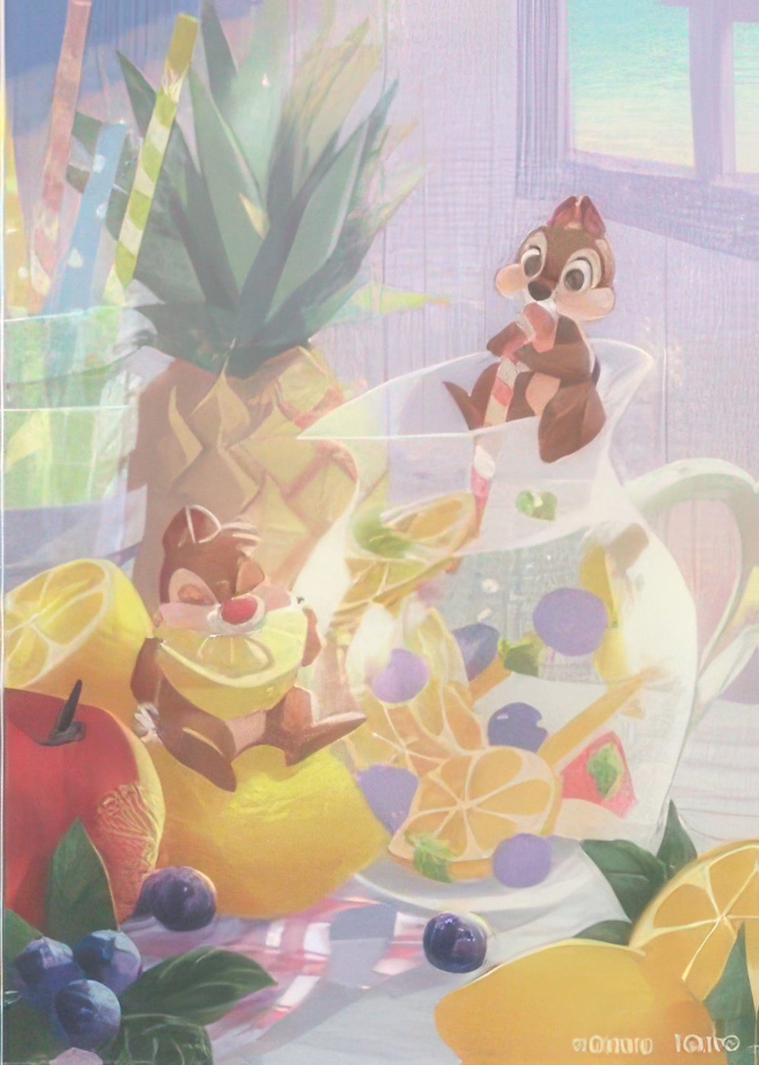 tenyo-d-108-021-chip-dale-lemon-mint-blueberry-108-pieces-jigsaw-puzzle