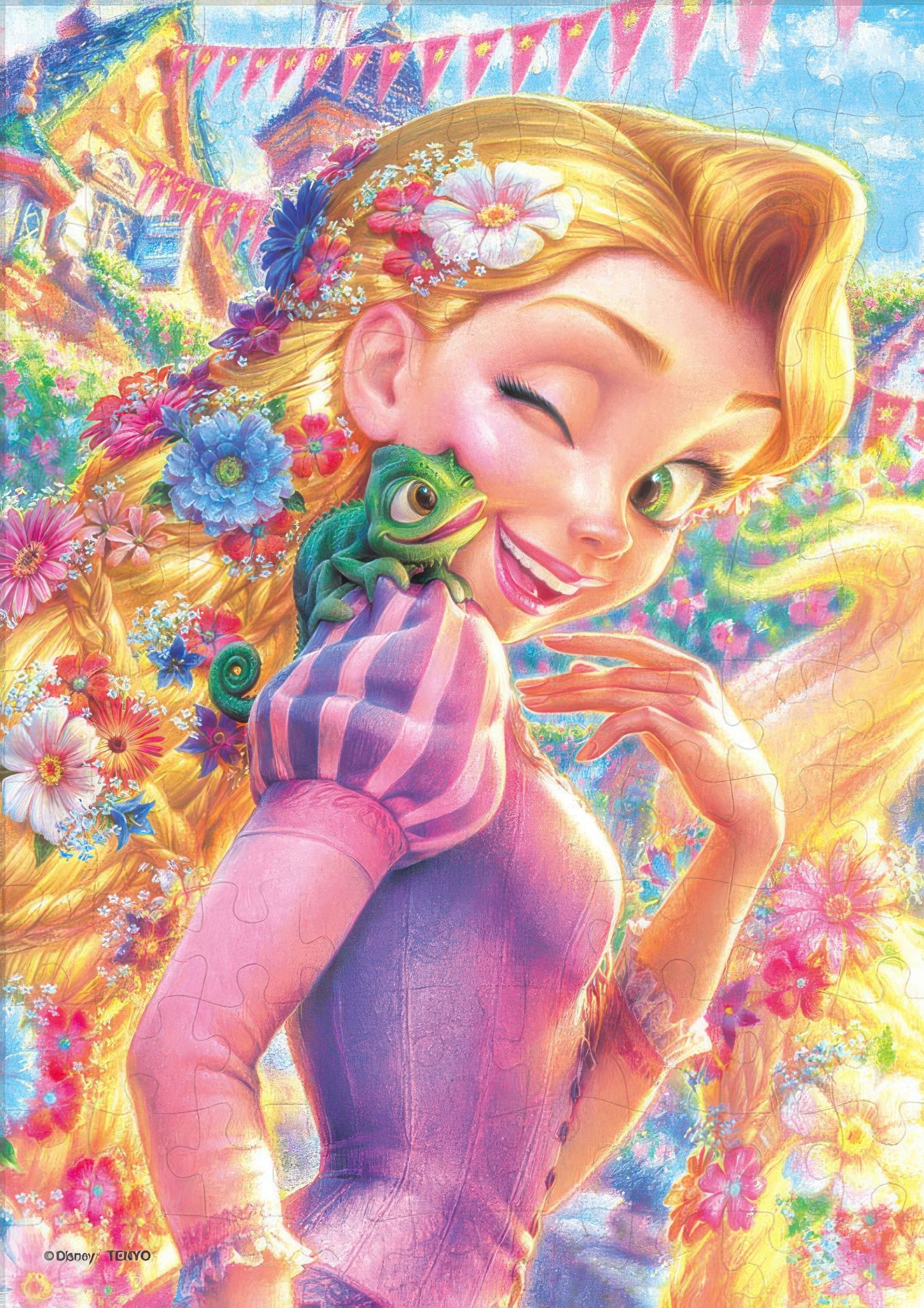 tenyo-d-108-029-tangled-rapunzel-pascal-108-pieces-jigsaw-puzzle