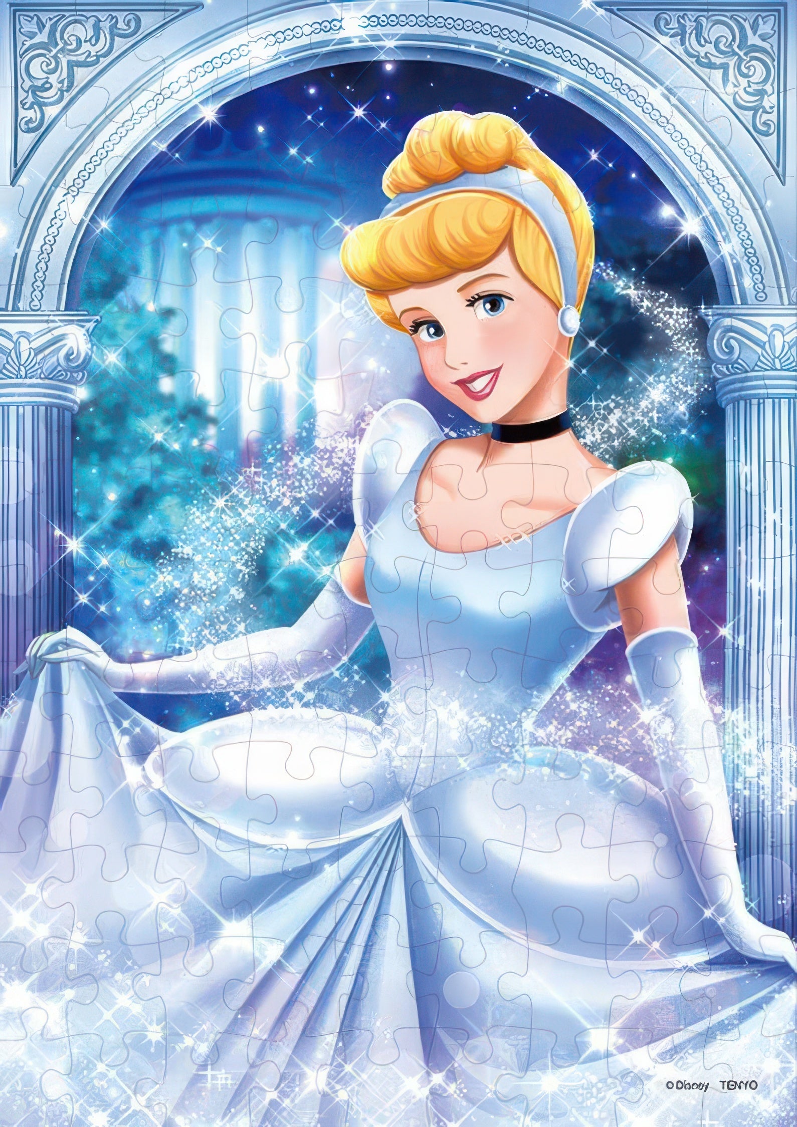 tenyo-d-108-039-gracious-cinderella-(cinderella)-108-pieces-jigsaw-puzzle