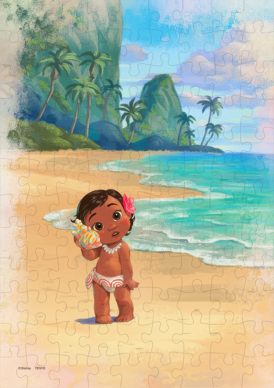 tenyo-d-108-060-moana-\<beautiful-child\>-(moana)-108-pieces-jigsaw-puzzle