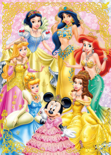 tenyo-d-108-705-gold-princess-108-pieces-jigsaw-puzzle