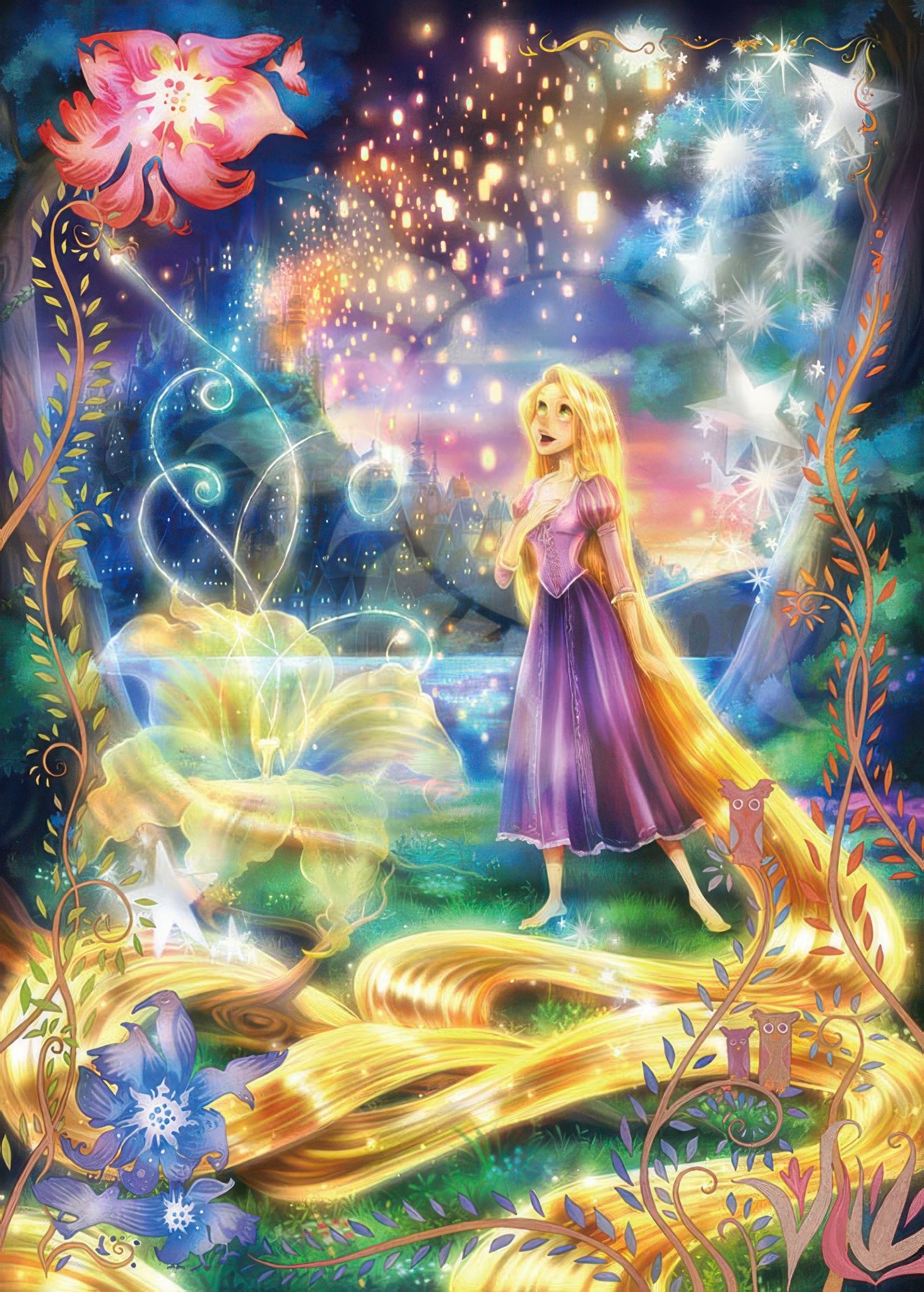 tenyo-d-108-782-shining-magical-hair-(rapunzel)-108-pieces-jigsaw-puzzle